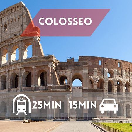 شقة -15Min Dal Colosseo- Aria Condizionata & Netflix Gratis روما المظهر الخارجي الصورة