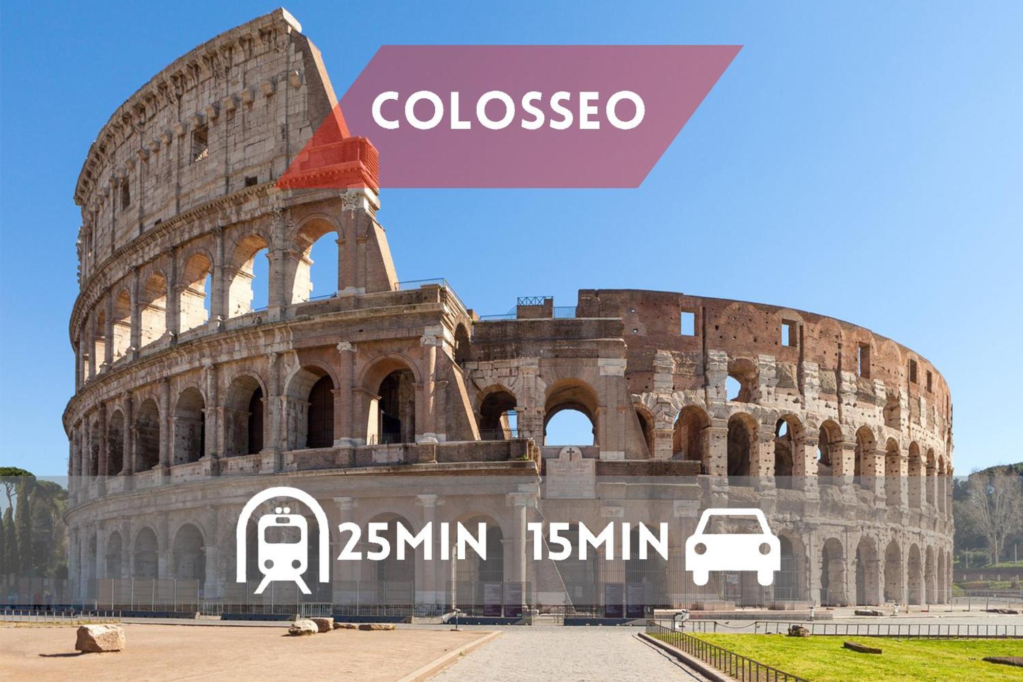 شقة -15Min Dal Colosseo- Aria Condizionata & Netflix Gratis روما المظهر الخارجي الصورة